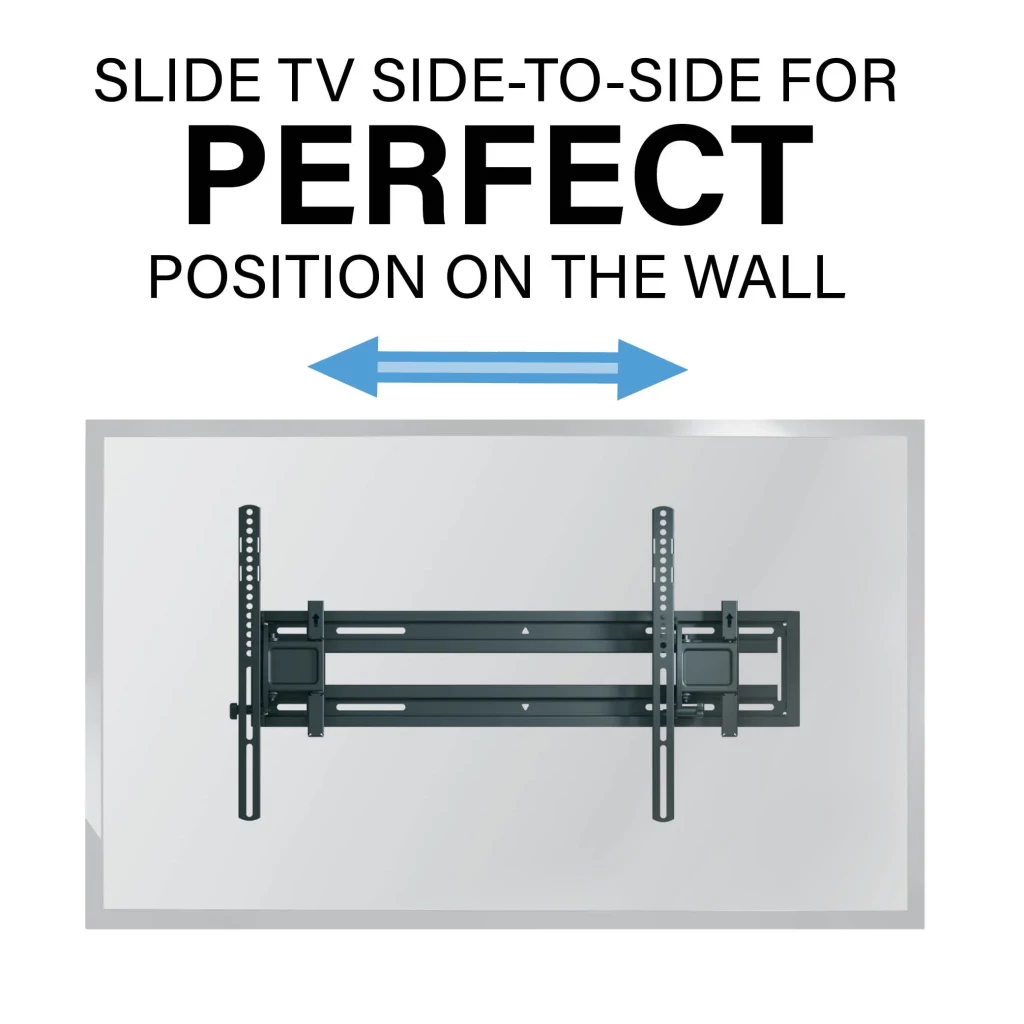 ALT2, Slide TV side-to-side for perfect placement