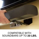 ASBWM1, Compatible with soundbars up to 20lbs.